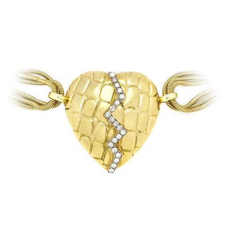 gucci heart gold|buy Gucci jewelry accessories online.